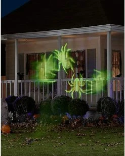 Best Pirce ⭐ Whirl-A-Motion LED Green Spiders Projection Spot Light 💯 -Gonesh shop 01306455 e