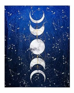 Top 10 👏 Tarot Moonphase Fleece Blanket 🔔