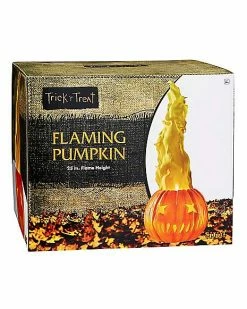 Coupon ❤️ Light-Up Flaming Pumpkin - Trick 'r Treat 🥰 -Gonesh shop 01490200 e
