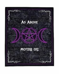Coupon 🔔 As Above So Below Fleece Blanket ⭐