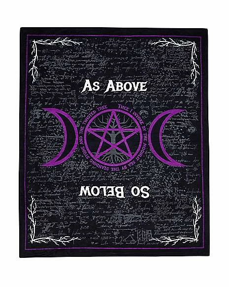 Coupon π As Above So Below Fleece Blanket β 1 Coupon π As Above So Below Fleece Blanket β