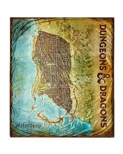 New 🎉 Dungeons & Dragons Fleece Blanket 💯