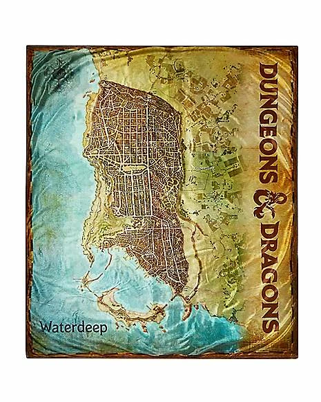 New 🎉 Dungeons & Dragons Fleece Blanket 💯 1 New 🎉 Dungeons & Dragons Fleece Blanket 💯