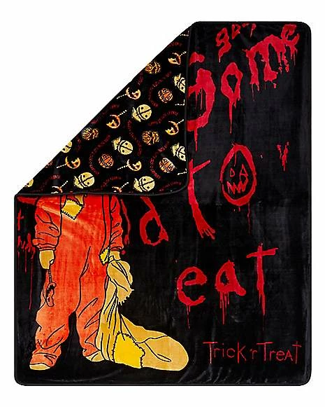 Deals ๐ Sam Reversible Fleece Blanket - Trick 'r Treat ๐ฅ 2 Deals ๐ Sam Reversible Fleece Blanket - Trick 'r Treat ๐ฅ - Image 2