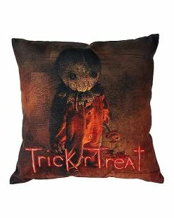 Promo 😍 Sam Trick 'r Treat Square Pillow - Trick 'r Treat 🛒