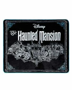 New 👏 The Haunted Mansion Reversible Fleece Blanket - Disney 🤩