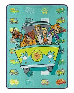 Best deal 🌟 Mystery Machine Fleece Blanket - Scooby-Doo ⭐
