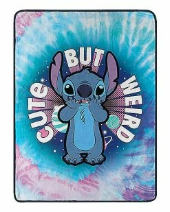 Buy 🧨 Cute But Weird Stitch Fleece Blanket - Lilo & Stitch 🌟