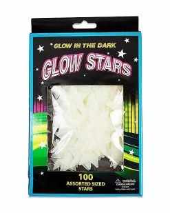 Hot Sale 😉 100 Piece White Glow in the Dark Stars 🔥