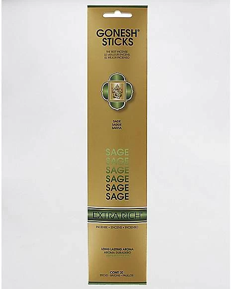 Brand new π₯° Gonesh Extra Rich Incense Sticks- 20 Pack Sage π 1 Brand new π₯° Gonesh Extra Rich Incense Sticks- 20 Pack Sage π