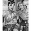 Best deal 🎉 Tattoo Pin UP Audrey Hepburn And Marilyn Monroe Poster ✨