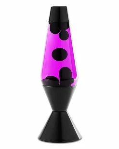 New 😀 Purple and Black Lava Lamp - 16.3 Inch 🔔