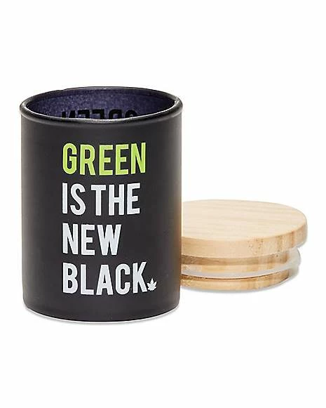 Cheap π Green Is The New Black Stash Jar - 3 oz. π€© 2 Cheap π Green Is The New Black Stash Jar - 3 oz. π€© - Image 2