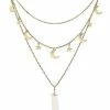Best deal ✔️ Moon and Star Layered Necklace 🌟