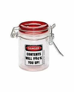 Cheap ❤️ Contents Will Fuck You Up Stash Jar - 1.5 oz. ✔️