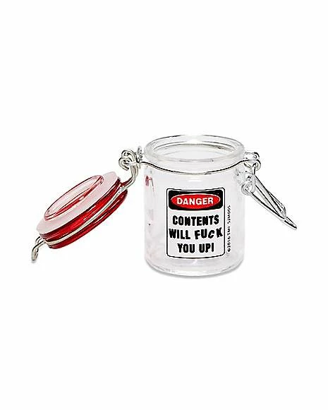 Cheap ❤️ Contents Will Fuck You Up Stash Jar - 1.5 oz. ✔️ 2 Cheap ❤️ Contents Will Fuck You Up Stash Jar - 1.5 oz. ✔️ - Image 2