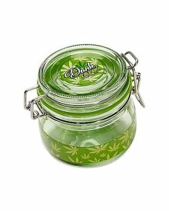 Deals 🎉 Green Leaf Stash Jar - 5 oz. 😍 -Gonesh shop 03297587 c
