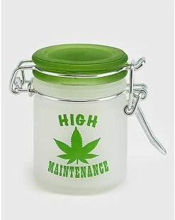 Top 10 🤩 Frosted High Maintenance Stash Jar - 1.5 oz. 🎉