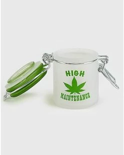 Top 10 🤩 Frosted High Maintenance Stash Jar - 1.5 oz. 🎉 -Gonesh shop 03311115 c