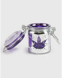 Cheap 😉 Galaxy Weed Leaf Stash Jar - 1.5 oz. 🎁 -Gonesh shop 03311123 c