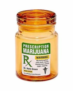 Budget 😍 Prescription Marijuana Stash Jar and Ashtray Set 🌟
