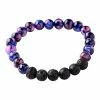 Best reviews of 🧨 Purple Marble Lava Rock Bracelet 😍