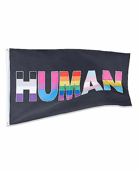 Best deal ❤️ Human Pride Flag Banner 🧨 2 Best deal ❤️ Human Pride Flag Banner 🧨 - Image 2