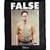 Cheap ⭐ FALSE Dwight Fleece Blanket - The Office ✔️