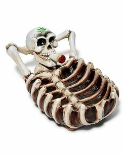 Best Pirce 👍 Smoking Skeleton Ashtray 😉