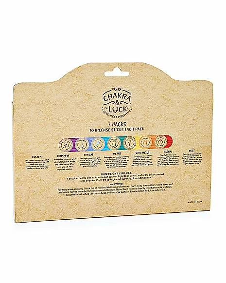 New 𧨠Chakra Incense - 7 Pack ⨠5 New 𧨠Chakra Incense - 7 Pack ⨠- Image 5