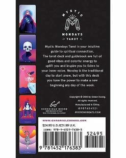 Best Sale 😉 Mystic Mondays Tarot Cards and Guidebook ❤️ -Gonesh shop 03466695 f