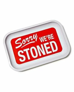 Brand new 😉 Sorry We're Stoned Tray 🧨 -Gonesh shop 03493103 b