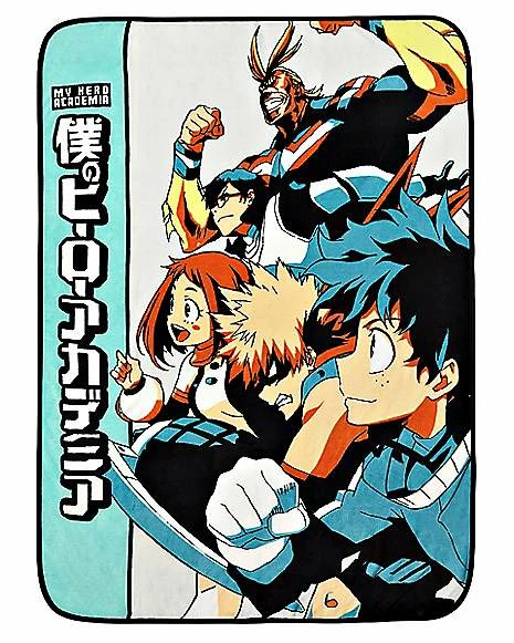 New ๐ฏ My Hero Academia Fleece Blanket ๐ 1 New ๐ฏ My Hero Academia Fleece Blanket ๐