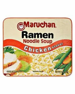 Flash Sale 🤩 Maruchan Ramen Noodle Soup Fleece Blanket ⌛