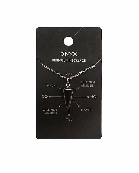 Cheap π₯ Onyx Pendulum Necklace π 2 Cheap π₯ Onyx Pendulum Necklace π - Image 2