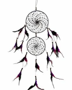 Best Pirce 😉 Purple and Black Two Tier Dream Catcher ⭐