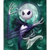 Cheap 🤩 Jack Skellington Reversible Fleece Blanket - The Nightmare Before 🎄 Christmas 💯