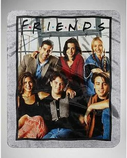 Cheap 🔔 Friends Cast Fleece Blanket - Friends 🌟