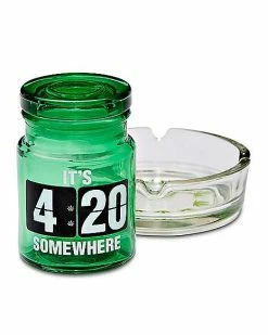 Cheapest 🔔 420 Somewhere Stash Jar and Ashtray - 6 oz. 🛒