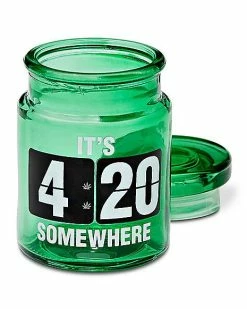 Cheapest 🔔 420 Somewhere Stash Jar and Ashtray - 6 oz. 🛒 -Gonesh shop 03542164 c