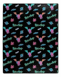 Discount 🔔 Hologram Rick Double Sided Fleece Blanket - Rick and Morty 🎁 -Gonesh shop 03626975 c