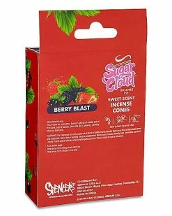 Cheap 👍 Sugar Cloud Berry Blast Incense Cones - 50 Pack ✨ -Gonesh shop 03638244 c