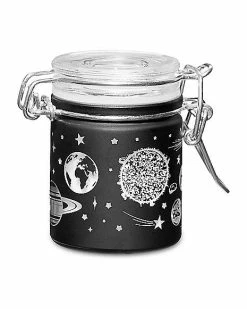 Flash Sale 🥰 Matte Black Galaxy Stash Jar - 1.5 oz. 🌟