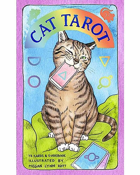 Discount 🔔 Cat Tarot Cards with Guidebook 👏 1 Discount 🔔 Cat Tarot Cards with Guidebook 👏