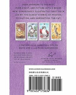 Discount 🔔 Cat Tarot Cards with Guidebook 👏 11 Discount 🔔 Cat Tarot Cards with Guidebook 👏 -Gonesh shop 03655172 f