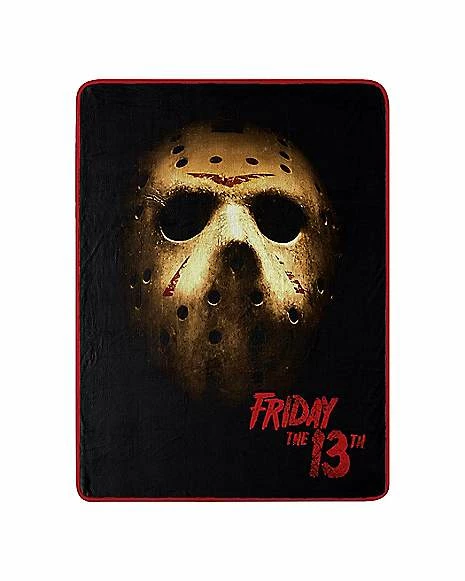 Flash Sale ๐ Jason Voorhees Mask Fleece Blanket โ Friday the 13th ๐ฅ 1 Flash Sale ๐ Jason Voorhees Mask Fleece Blanket โ Friday the 13th ๐ฅ