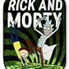 Cheapest 🛒 Rick and Morty Portal Fleece Blanket ✔️