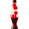 Outlet 🌟 Black and Red Goth Base Lava Lamp - 14.5 Inch 🌟