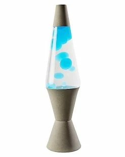 Outlet ⌛ Gray and Blue Lava Lamp - 17 Inch 🔔