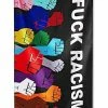 Discount 😉 Fuck Racism Flag 💯